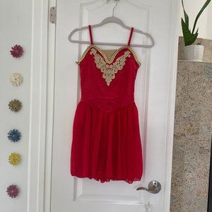 Red Dress - Dance Costume